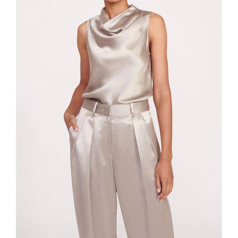 NEW STAUD gesture top in silver